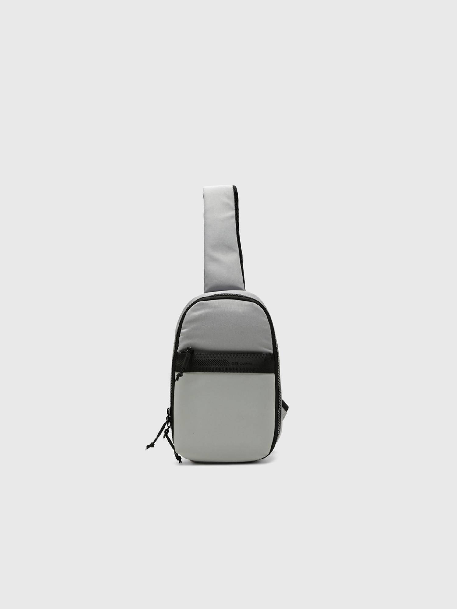 CARPISA Maverick Go Ss26 Men Crossbody Sling Bag With Detachable Strap - Grey (S)