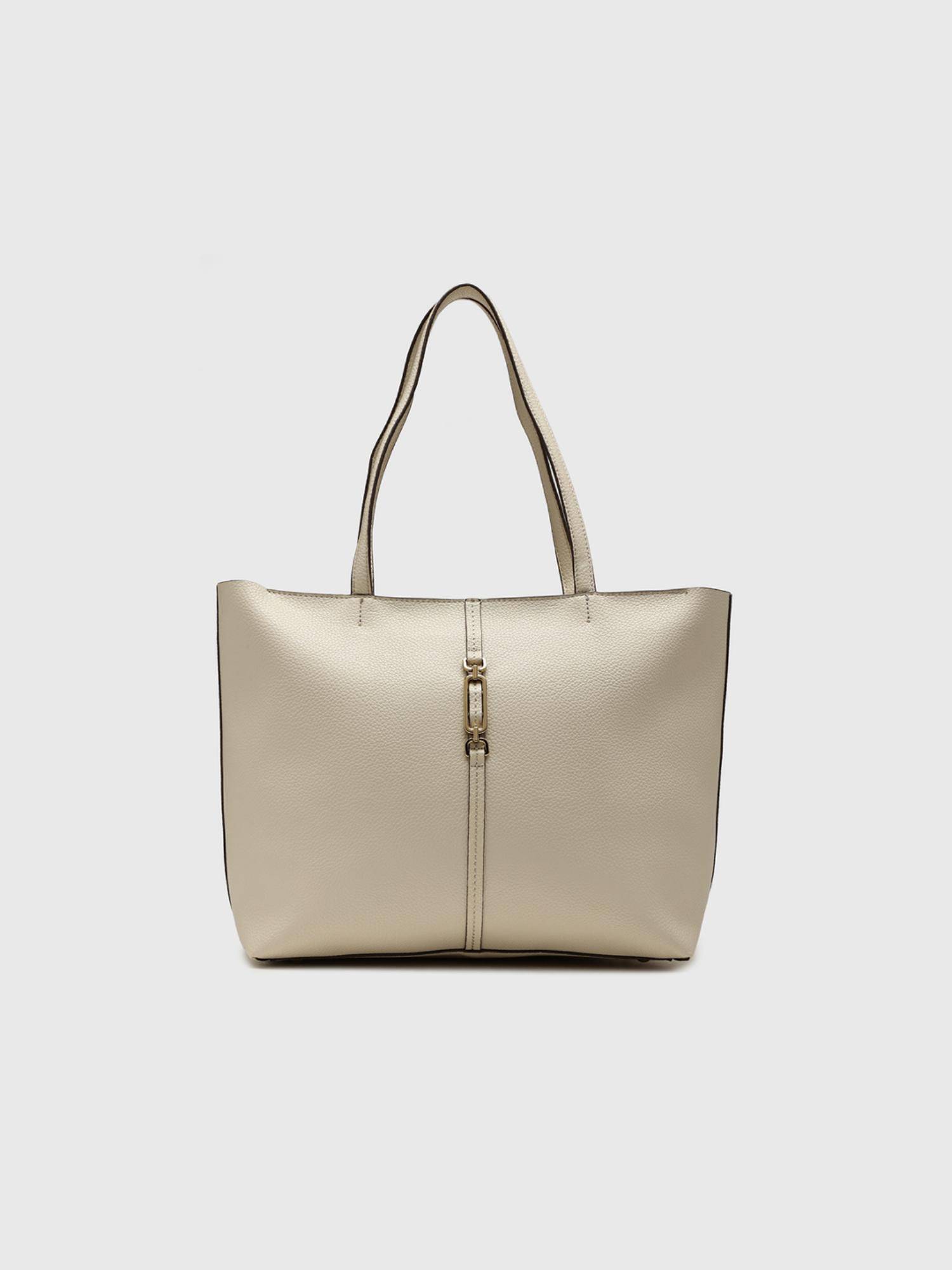 CARPISA ITALIA Giulia Women Tote Bag - Cream (L)
