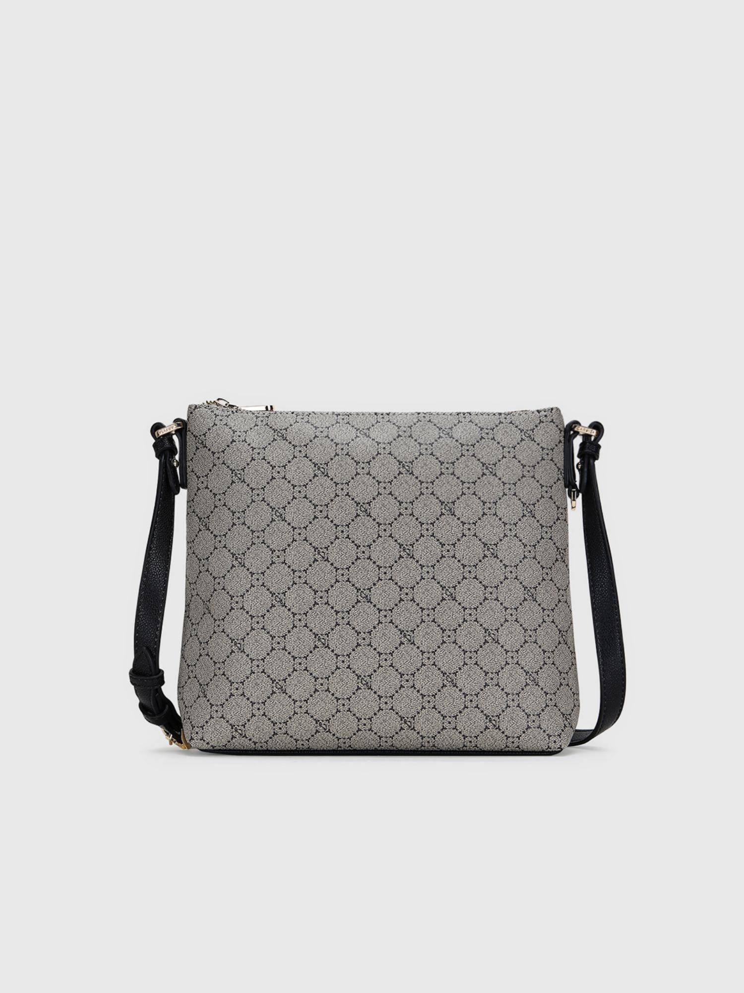 CARPISA ITALIA Grey Diana Women Crossbody Bag (M)