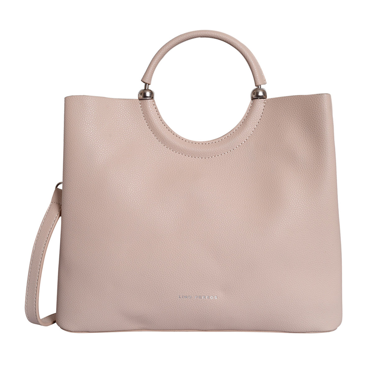 Lino Perros womens handbag, BEIGE: Handbags
