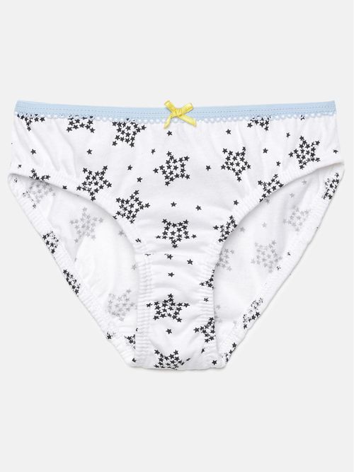 Buy Mackly Girls Printed Briefs (Pack of 3) online