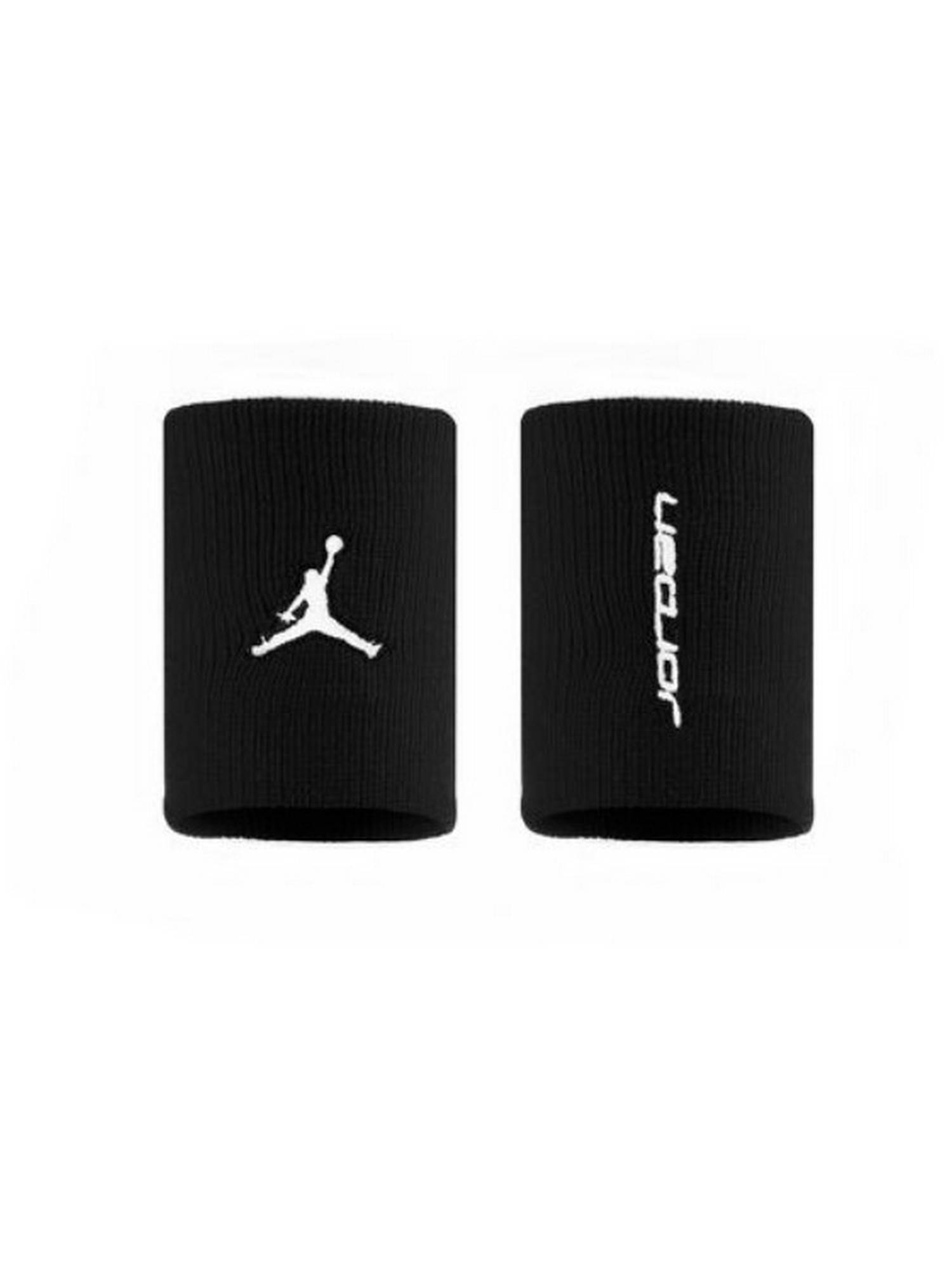 Nike Jordan Unisex Black Jumpman Wristbands Gfx (Pack Of 2)