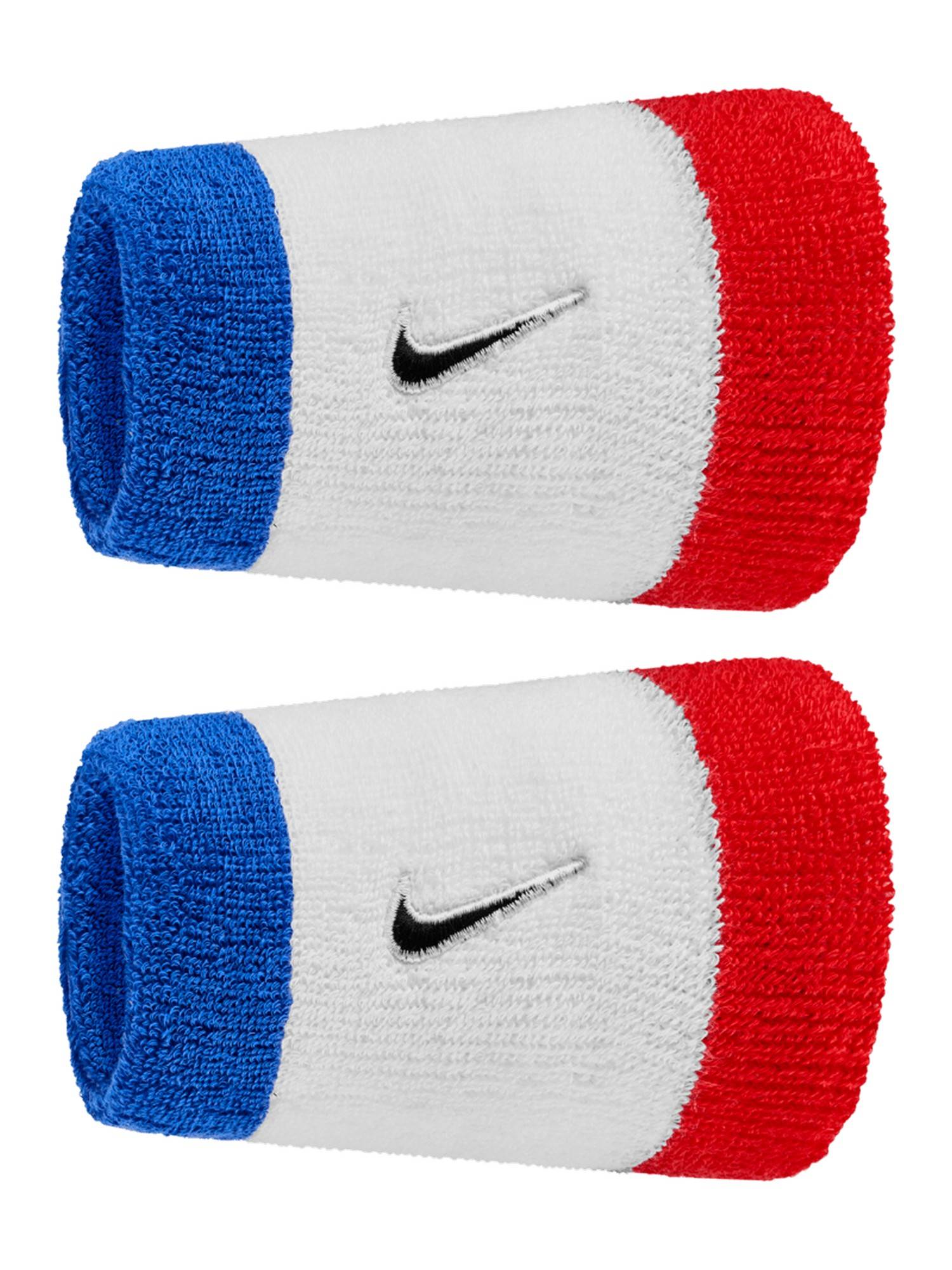 Nike Unisex Multi-Color Swoosh Classic Doublewide Wristbands (Pack Of 2)