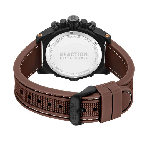 Buy Reaction Kenneth Cole Men Brown Dial Watch with Straps