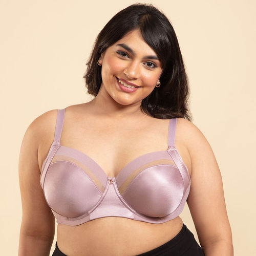 Nykd By Nykaa Super Support Infinity Mesh Non Padded Bra-Nyb150 Elderberry  Reviews Online