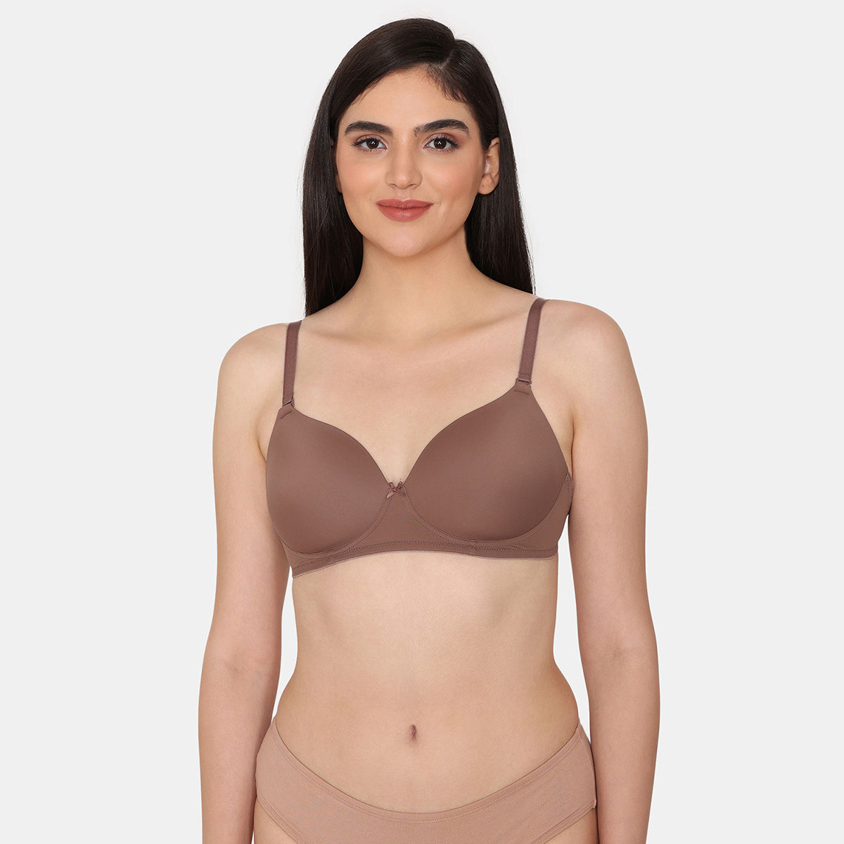 Buy Zivame Beautiful Basics Padded Non Wired 3-4th Coverage Backless Bra -  Nutmeg Online