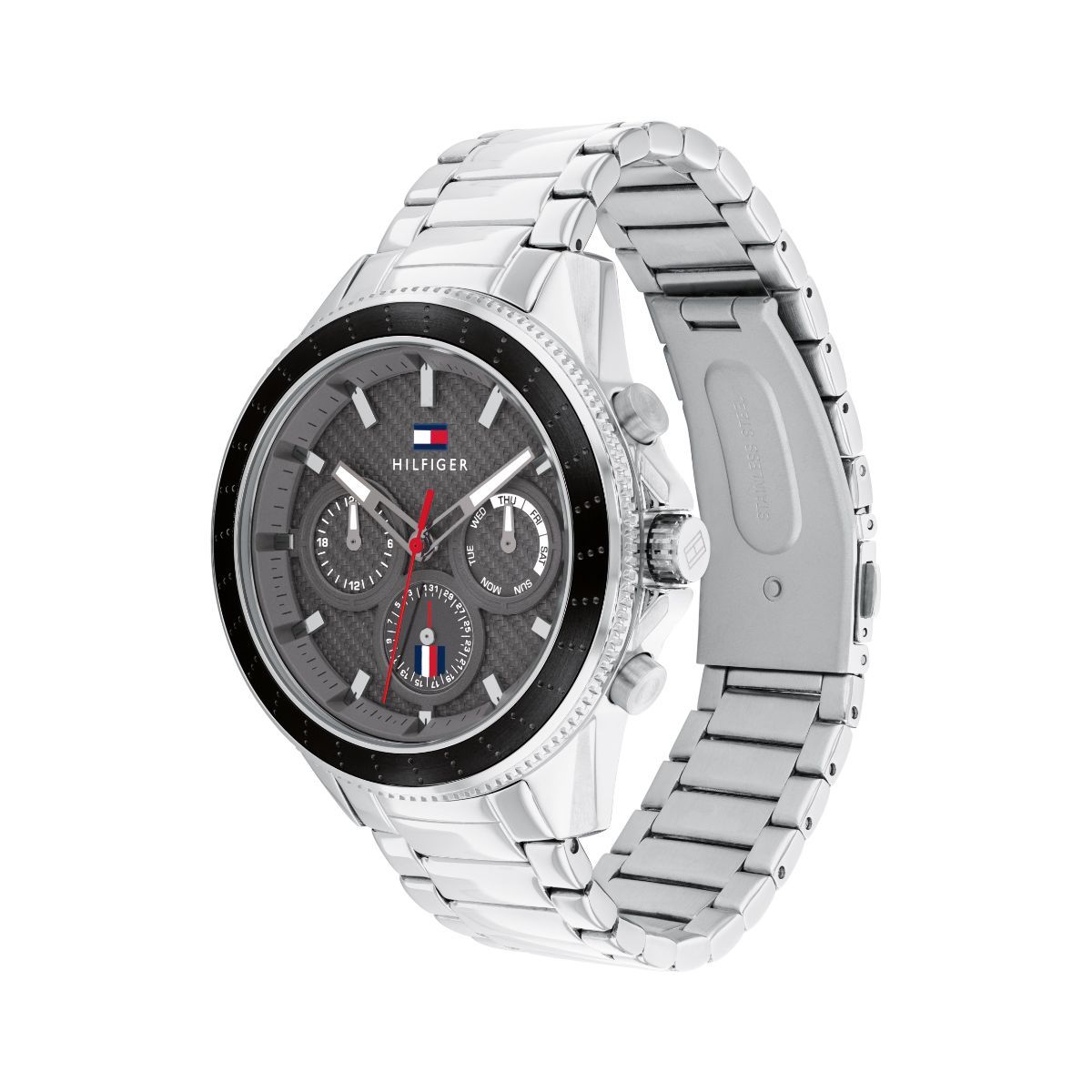 Buy Tommy Hilfiger Watches TH1791857 Grey Dial Multifunction Analog ...