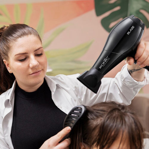 Ikonic Professional Blaze Hair Dryer Black