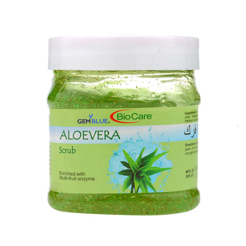 Spit Koppeling Opnieuw schieten GEMBLUE BioCare Aloevera Scrub: Buy GEMBLUE BioCare Aloevera Scrub Online  at Best Price in India | Nykaa