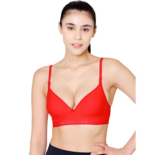 Buy Bodycare Seamless Wire Free Padded Sports Bra-Pack Of 2 - Multi-Color  online