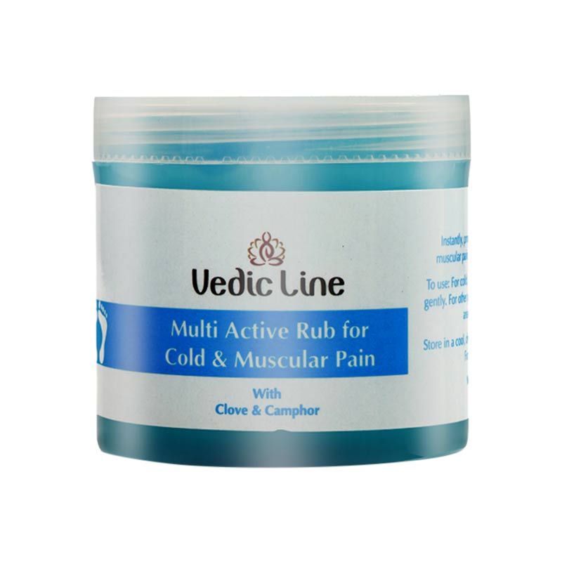 Vedic Line Multi Active Rub For Cold & Muscular Pain With Clove & Camphor