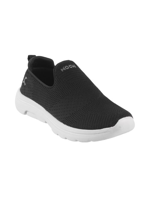 Buy Mochi Men Sports Synthetic Black Walking Shoes Online