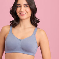 Nykd Flawless Me Breast Separator Rich Cotton Bra - Non Padded, Wireless,  Full Coverage