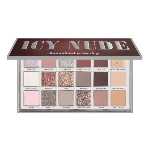 Huda Beauty Icy Nude Eyeshadow Palette - Get Icy Eyes!