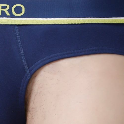 Buy CP BRO Solid Trunks with Exposed Waistband Value Pack - Blue