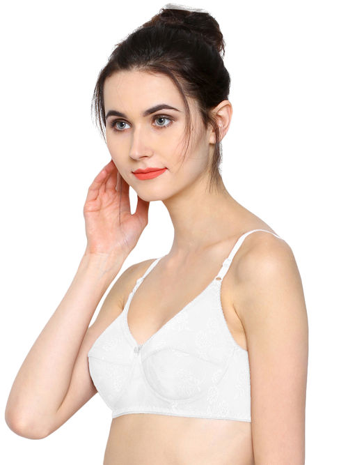 Buy Farlenoyar Women Pure Silk Bra Soft Underwear Smooth Unpadded Bra Multi  Size Online at desertcartINDIA