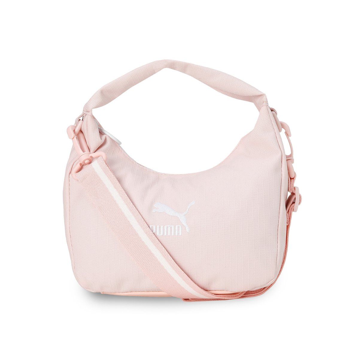 Crossbody bag Puma Pink in Cotton - 24273105