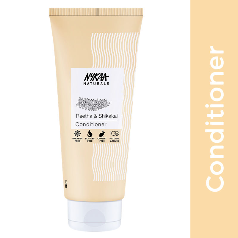 Nykaa Naturals Reetha & Shikakai Paraben and Sulphate Free Conditioner for Dull & Brittle Hair