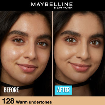 Maybelline New York Fit Me Matte+Poreless 16H Oil Control Foundation With SPF 22 PA++ 128