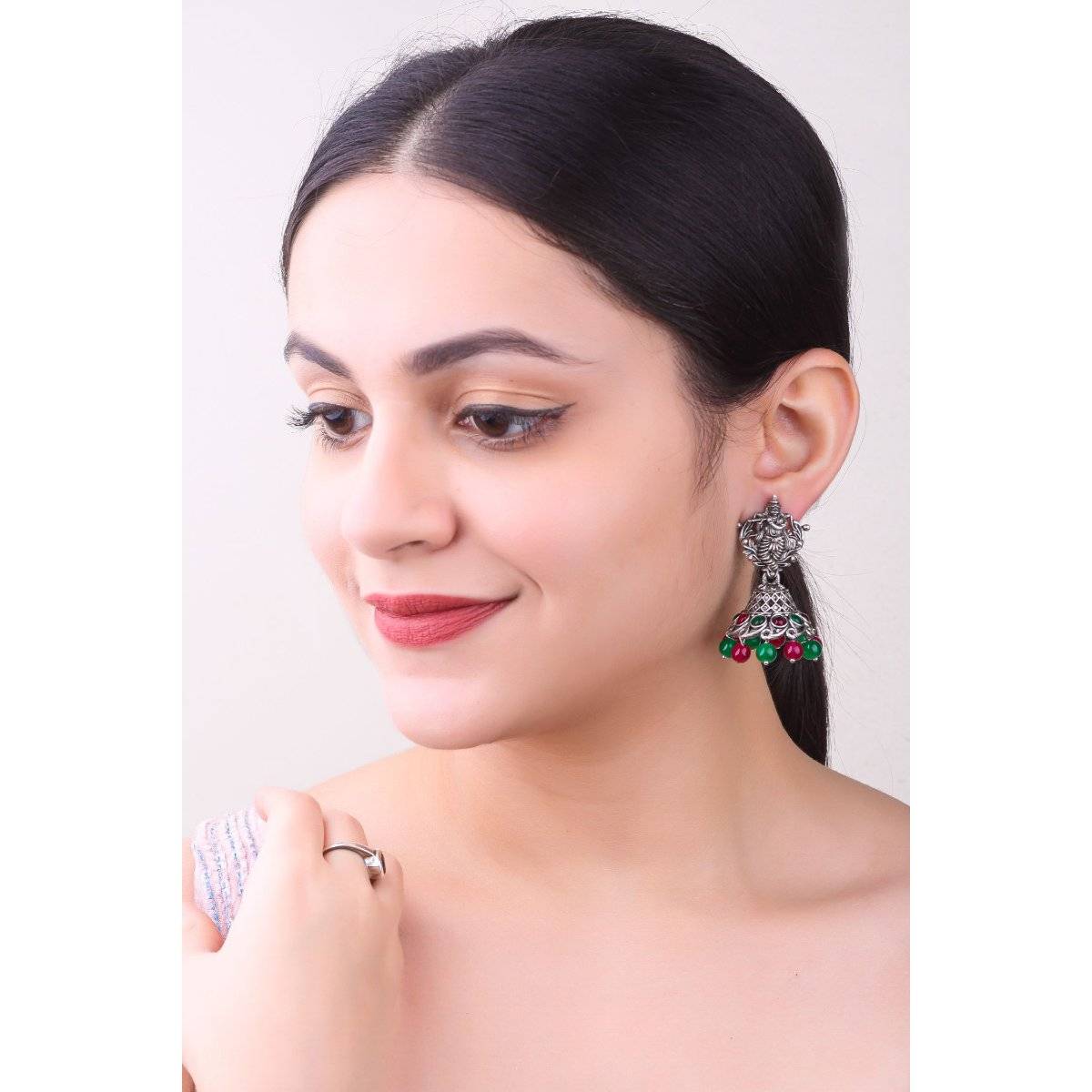 GRIIHAM Silver Plated Cute Earrings