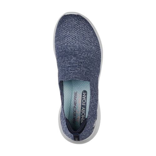 Buy SKECHERS Women Ultra Flex Navy Blue Casual Slip On Sneakers Online