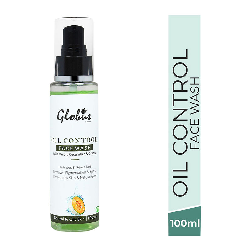 globus naturals pimple clear face wash