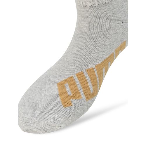 Buy Puma Unisex Solid Cotton Multi-Color Socks (Pack of 3) Online