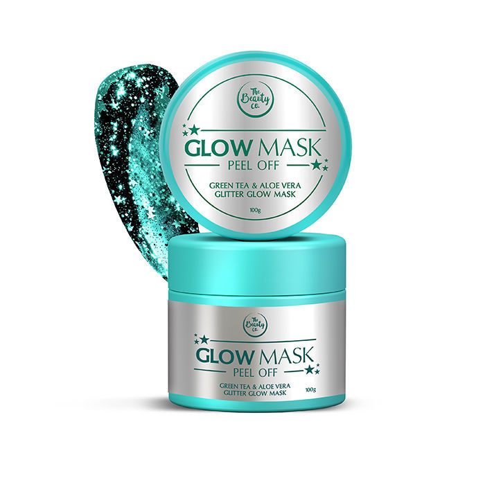 The Beauty Co. Green Tea & Aloe Vera Glitter Glow Mask Buy The Beauty