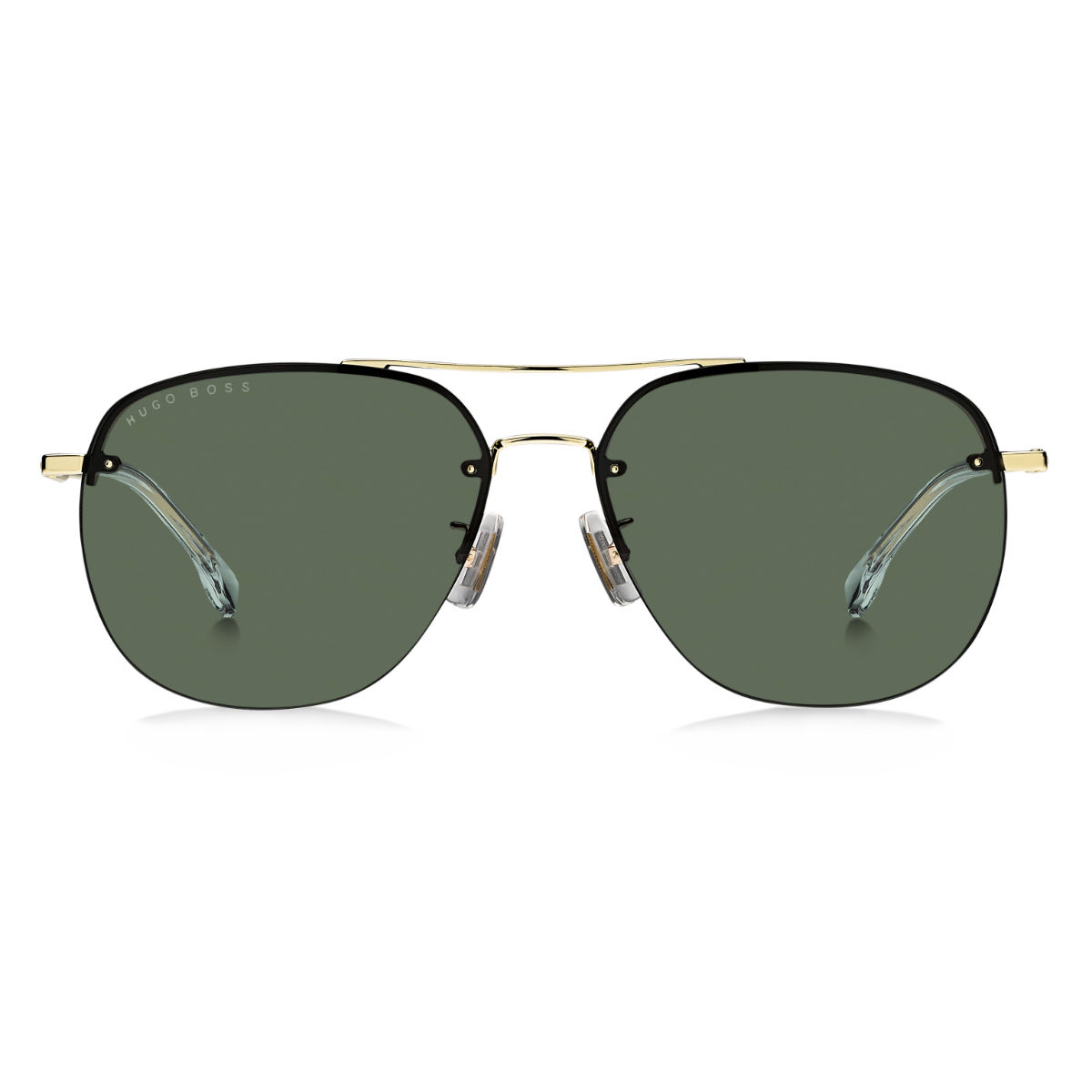 Classic Best Selling Aviators Sunglasses For Men Black Frame Green Len –  Glasses India Online