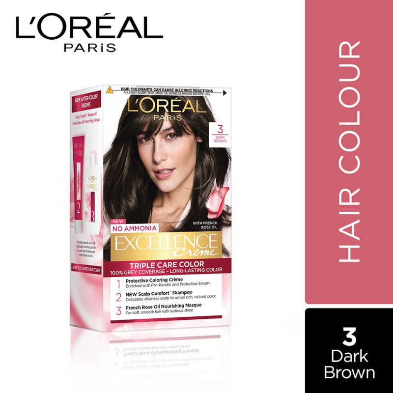 LOréal Paris Excellence Creme Hair Color Rs 50 Off  Natural Brown   Price in India Buy LOréal Paris Excellence Creme Hair Color Rs 50 Off   Natural Brown Online In India