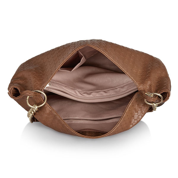 Buy Caprese Winslet Medium E Tan Hobo Online