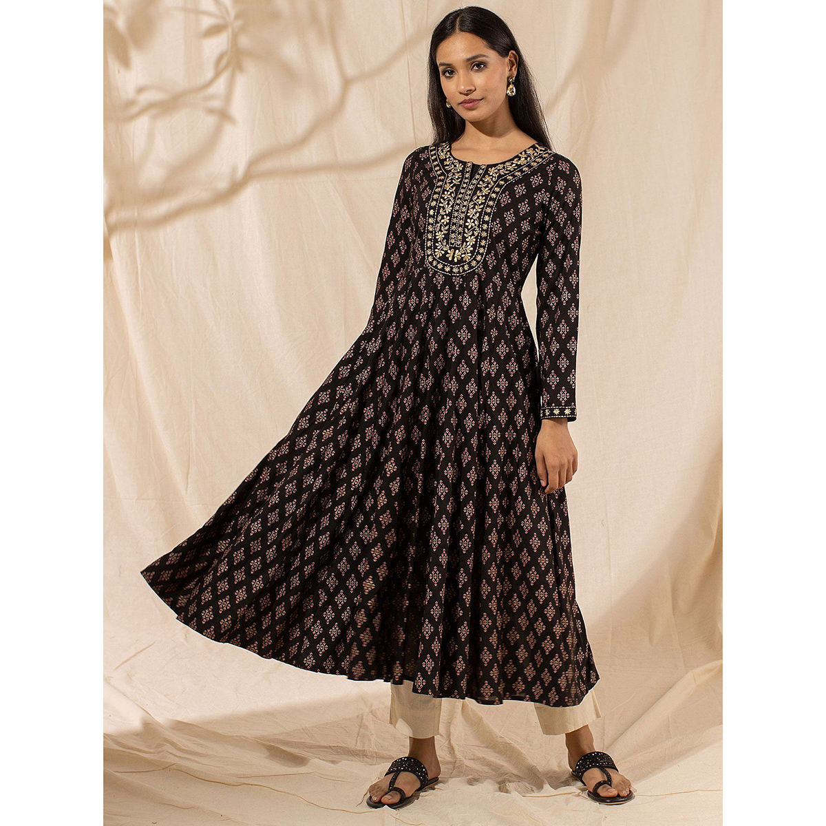 GRISHU COLLECTION Women Ethnic Dress Black Dress - Buy GRISHU COLLECTION  Women Ethnic Dress Black Dress Online at Best Prices in India | Flipkart.com