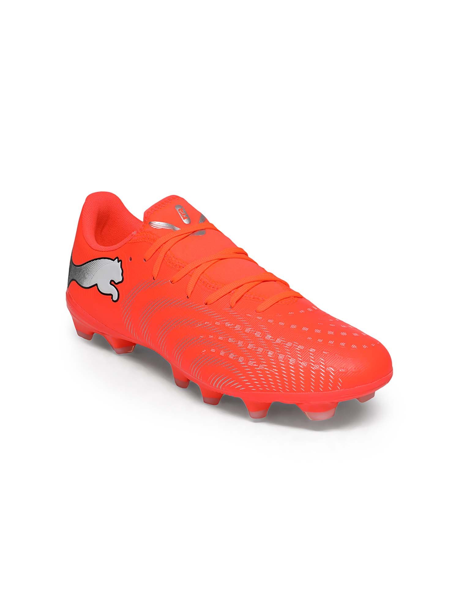 Buy Puma Unisex FUTURE 9 PLAY FG/AG Football Shoes - Red Online