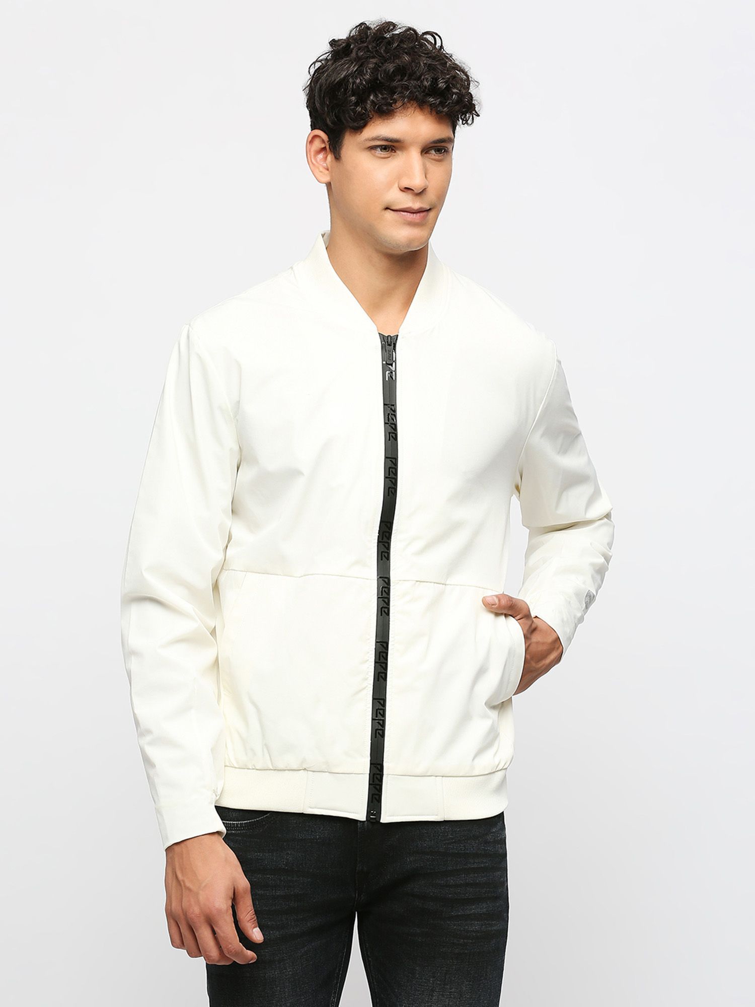 Pepe jeans 2025 white jacket