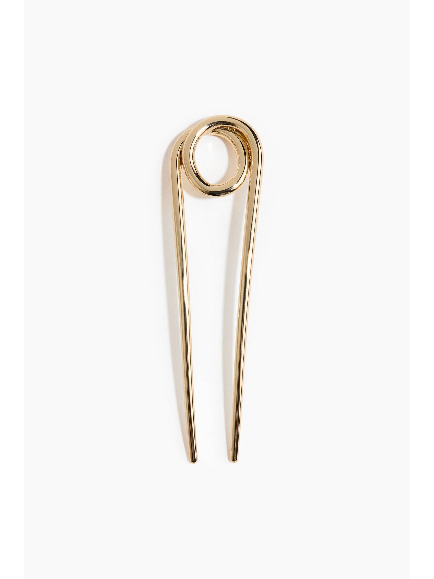 H&M Women Gold Loop-Detail Hair Stick