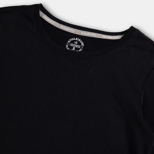 Buy Jockey A140 Women Cotton Rich Solid Round Neck Full Sleeve T