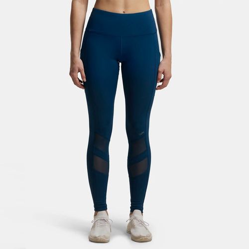 Jockey MW38 Women Microfiber Elastane Active Wear Leggings Poseidon (S)