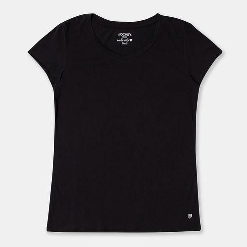 Buy Jockey RX12 Women Micro Modal Cotton Relaxed Fit Solid V Neck