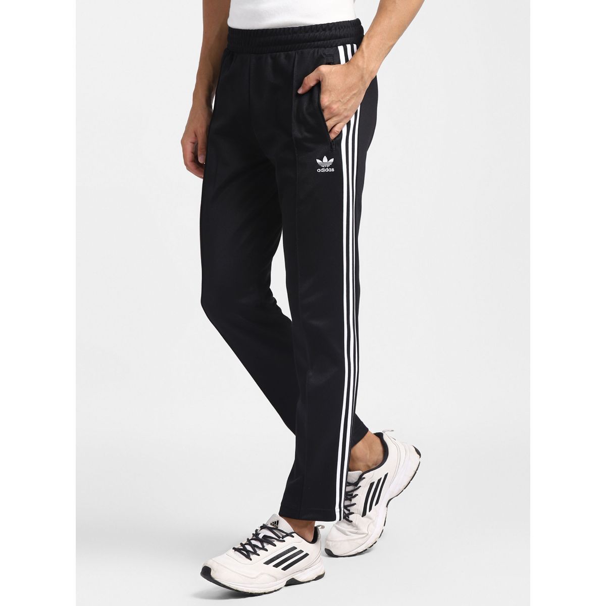 adidas Originals BECKENBAUER TP Black Casual Track Pant XL