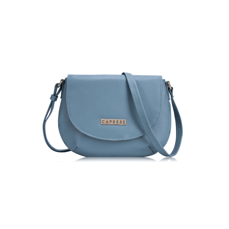 Buy Caprese Lily Flap Bluish Grey Small Sling Bag Online