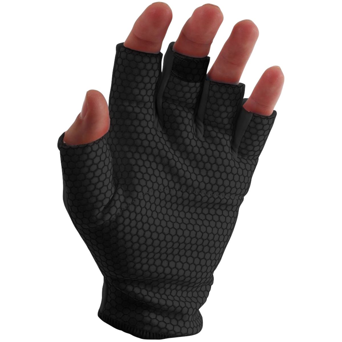 Men's gloves with fingers 2025 cut out