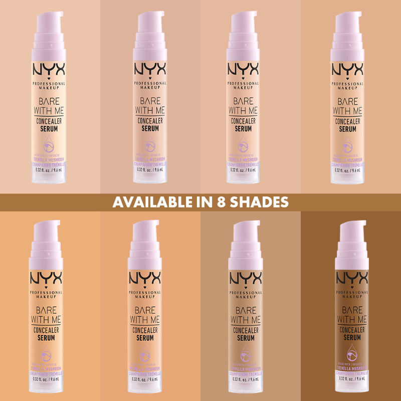 NYX Bare With Me Concealer Serum Medium Vanilla main image 1