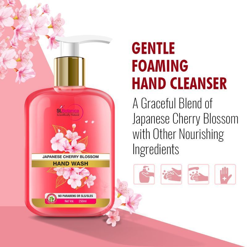 St.Botanica Japanese Cherry Blossom Hand Wash Buy St.Botanica Japanese