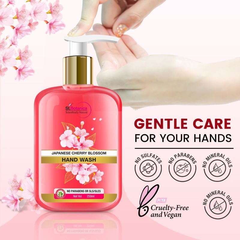 St.Botanica Japanese Cherry Blossom Hand Wash Buy St.Botanica Japanese