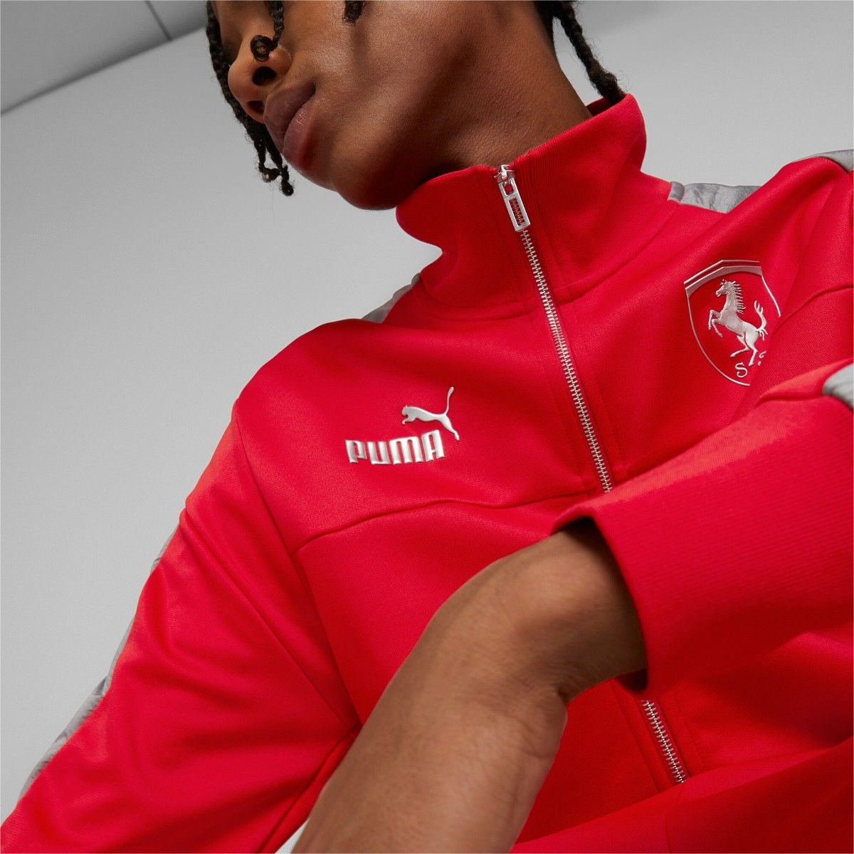 Puma red jacket on sale ferrari