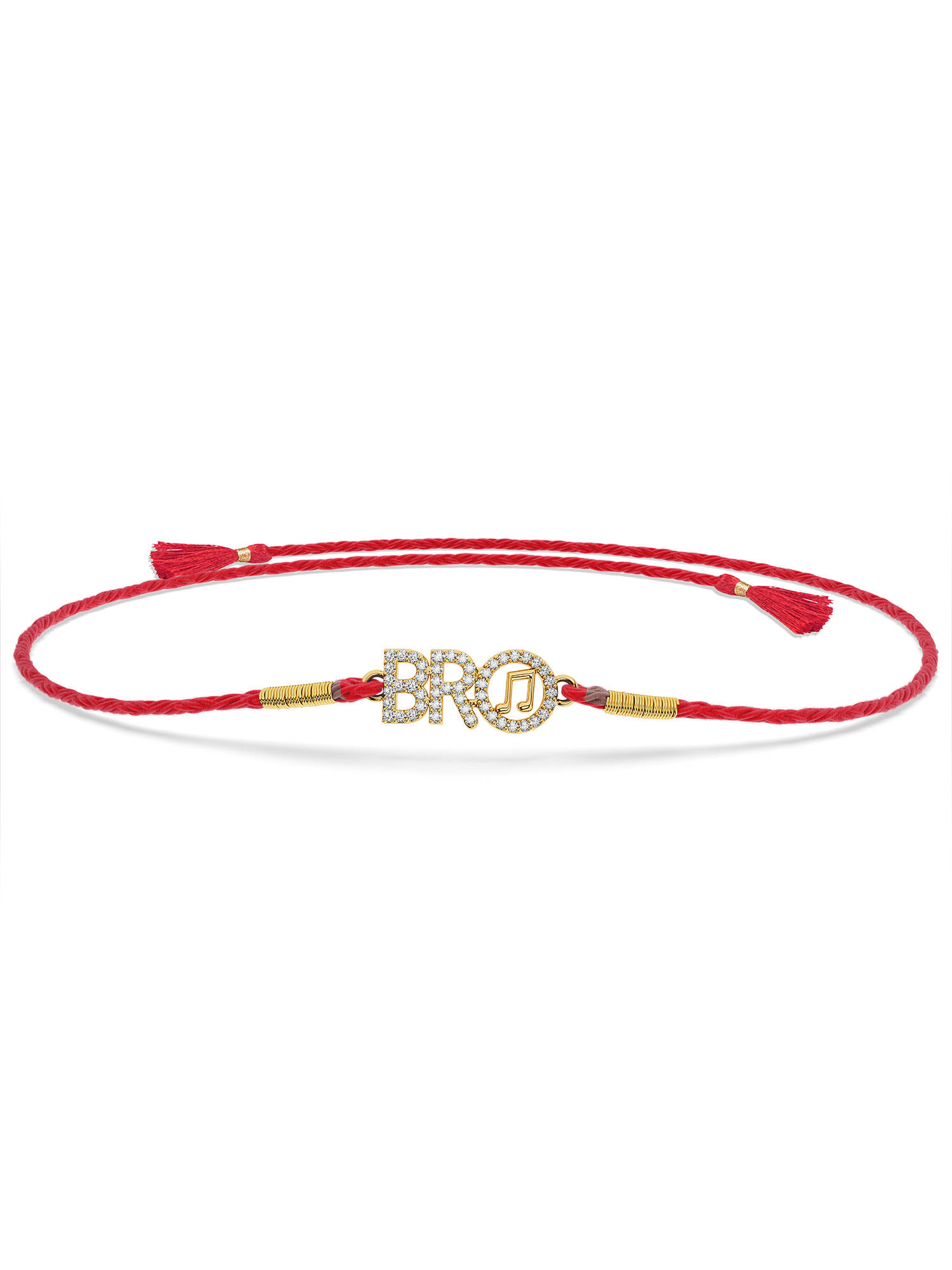 Palmonas Radiant Bro Fine Silver Rakhi
