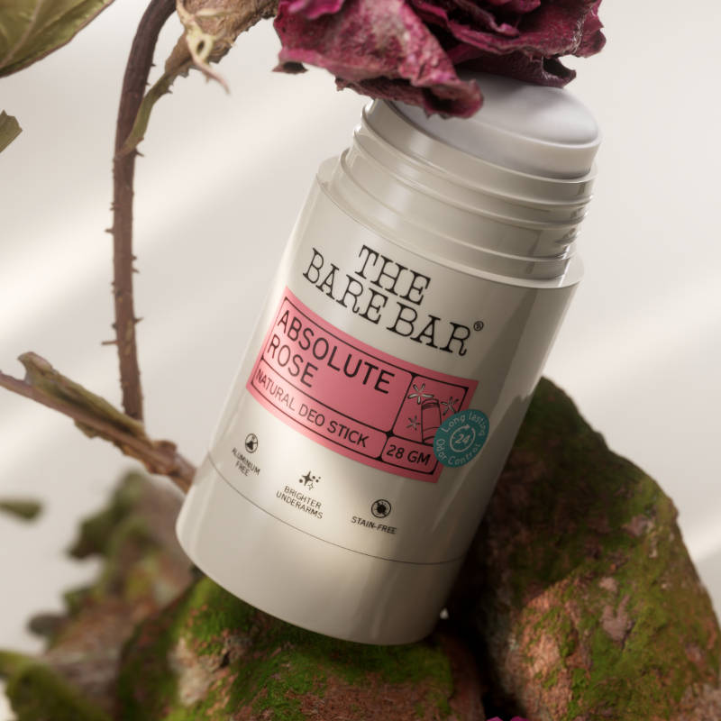 THE BARE BAR Absolute Rose Natural Deodorant Stick - view 2