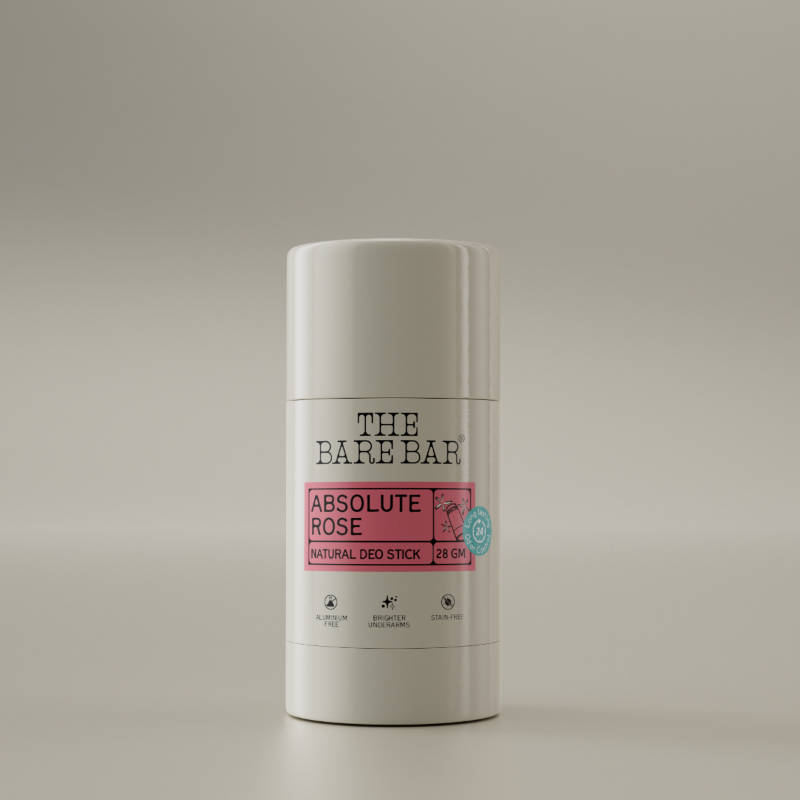 THE BARE BAR Absolute Rose Natural Deodorant Stick - view 11
