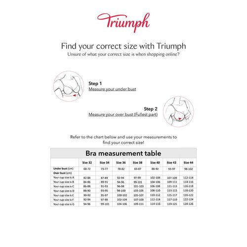 Buy Triumph T-Shirt Bra 60 Wired Padded Body Make-Up Series Seamless  Everyday Bra - Brown Online