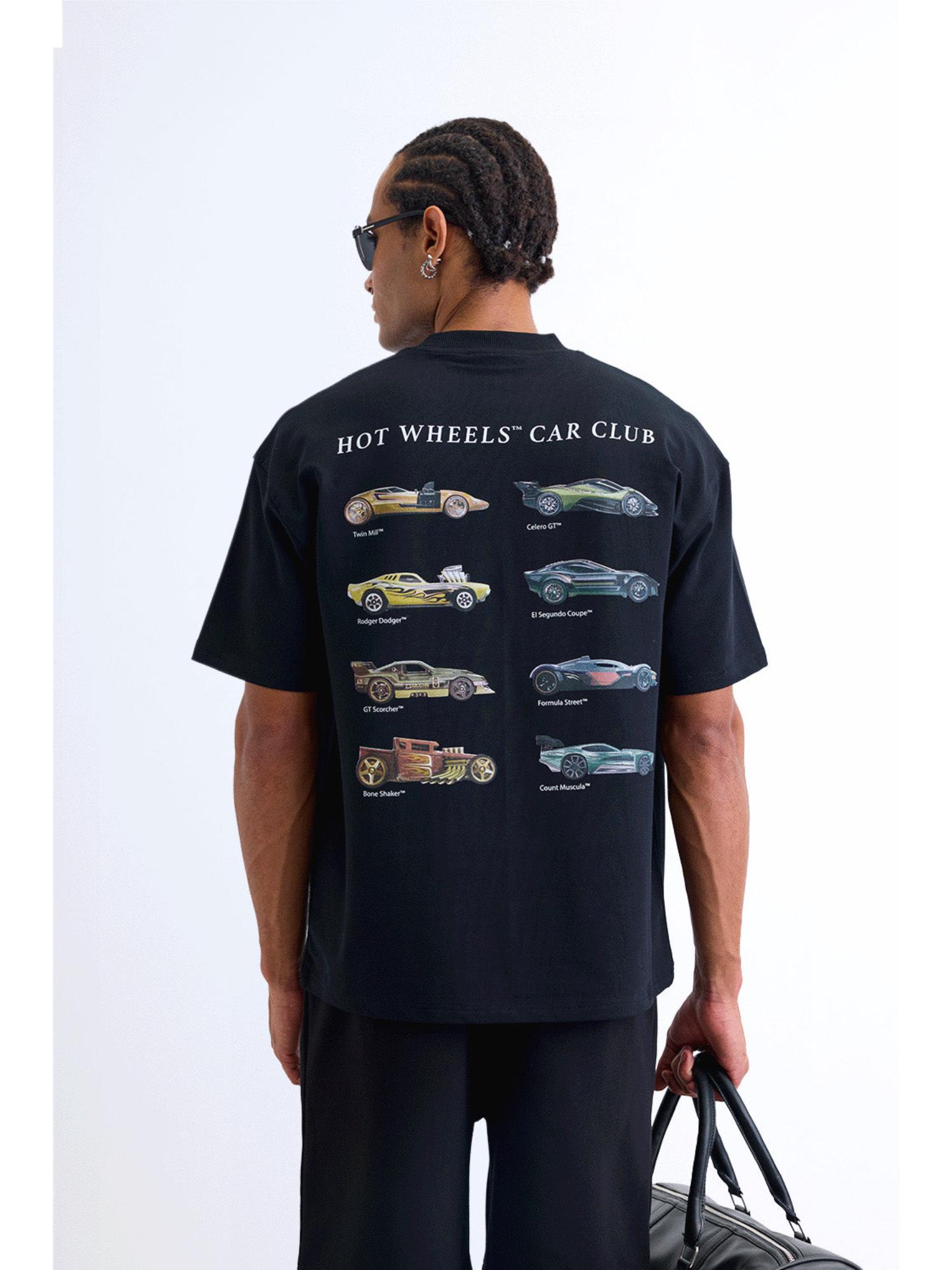 Buy Bonkers Corner Car Club Archives Oversized T-Shirt for Men Online